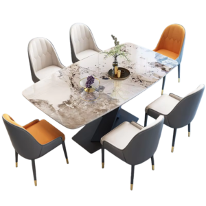 Set Meja Makan Mewah Modern