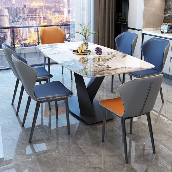 Ha9eccc6d3b2f4355968d6c5b64e8e2cdK Set Meja Makan Mewah Modern